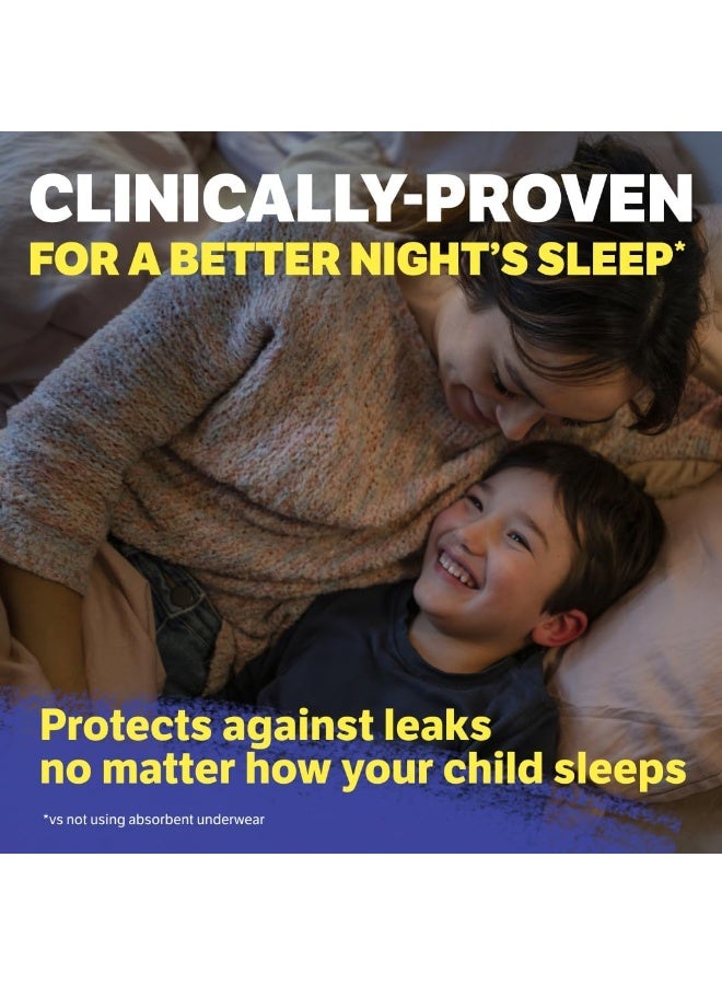 Goodnites Nighttime Bedwetting Underwear, Boys' L (68-95 lb.), 34ct, FSA/HSA-Eligible - Image 4